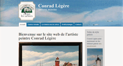 Desktop Screenshot of conradlegere.com